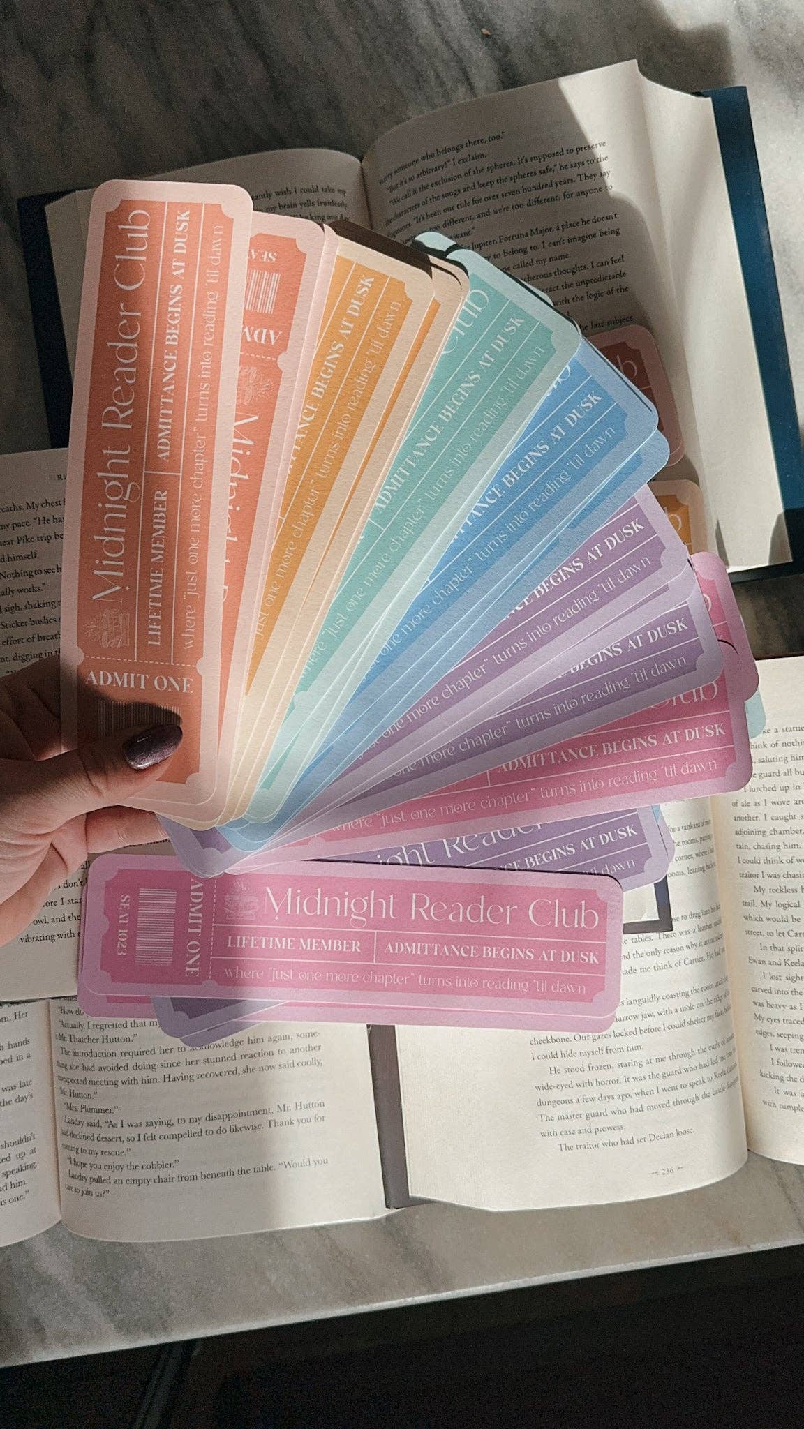 Midnight Reader Club Bookmark