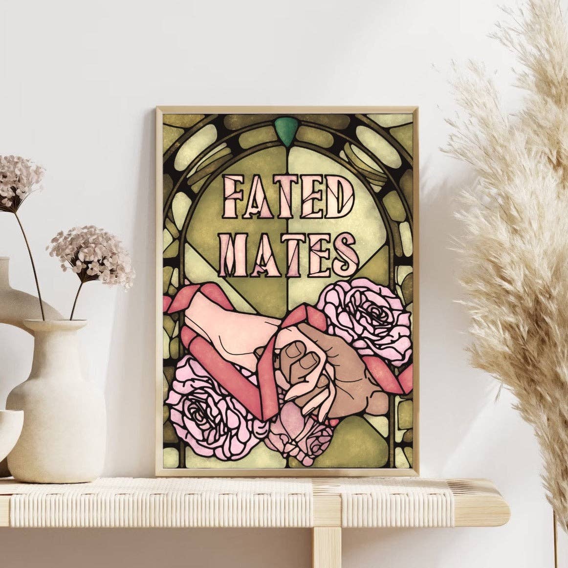Book Tropes Fated Mates - Bookish Wall Art Giclee Print