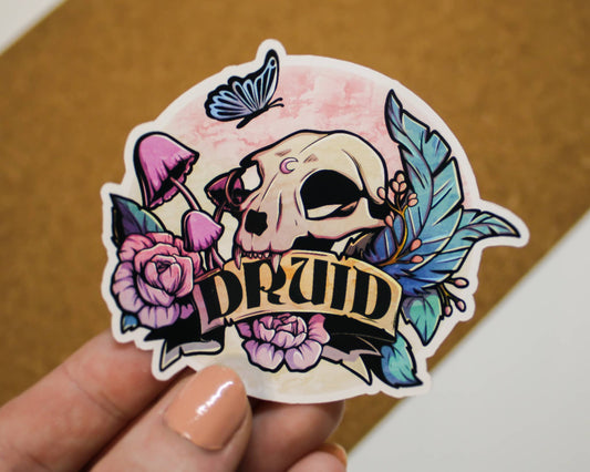 Druid Class Sticker