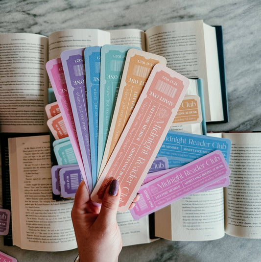Midnight Reader Club Bookmark