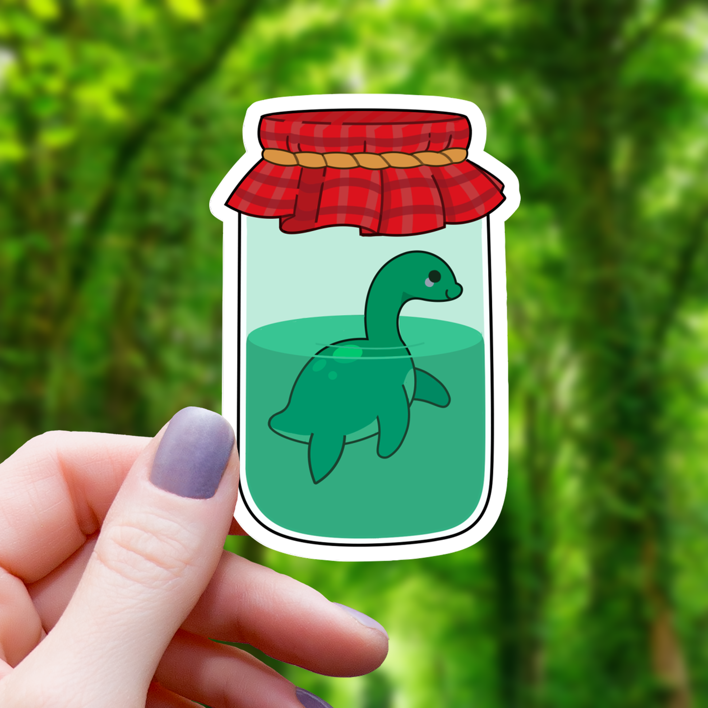 Loch Ness Monster Jar