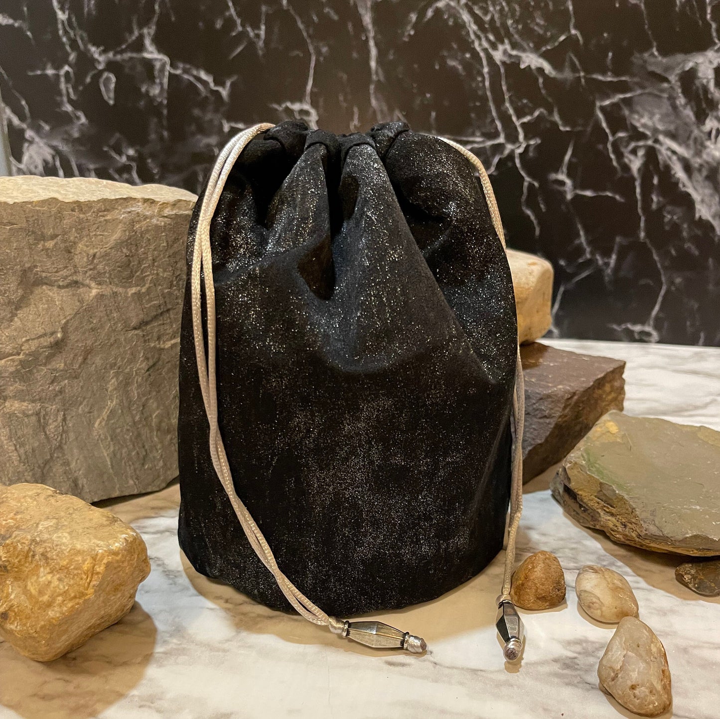 Geometric dice bag