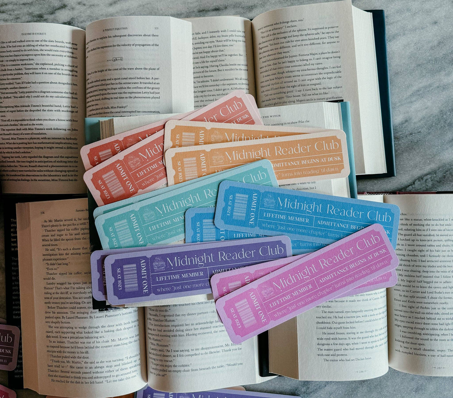 Midnight Reader Club Bookmark
