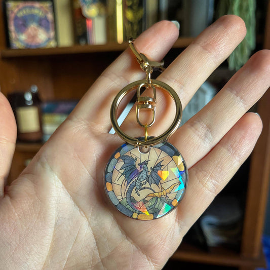 Fourth Wing Keychain