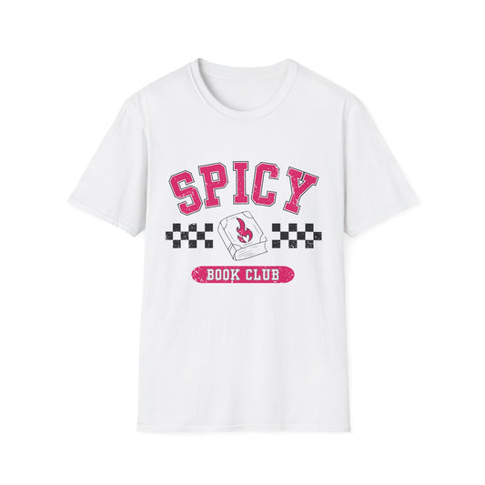Spicy Book Club Unisex T-Shirt, Cool Graphic Tee, Festival Wear, Unique Gift, Casual Comfort
