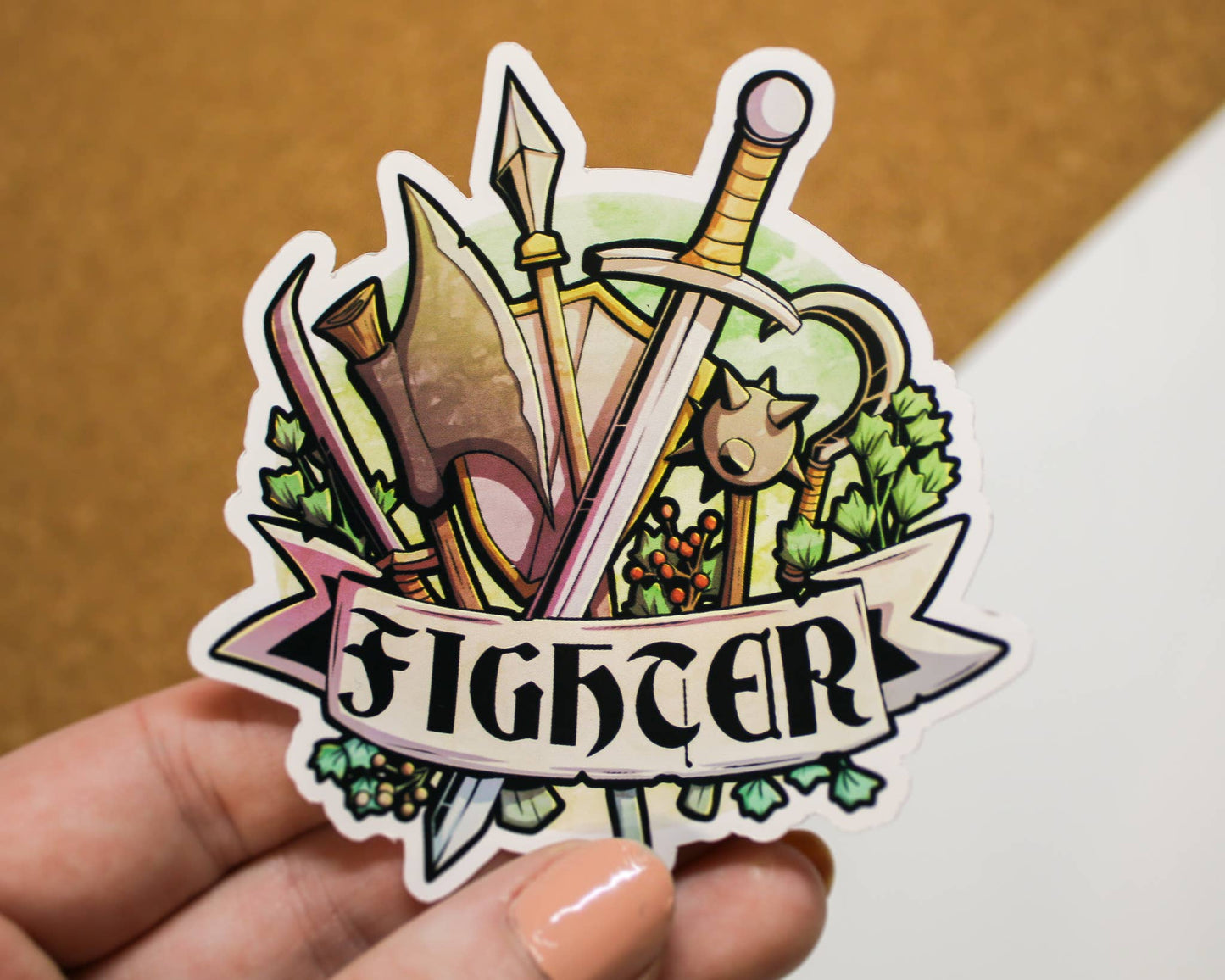 Fighter Class Sticker