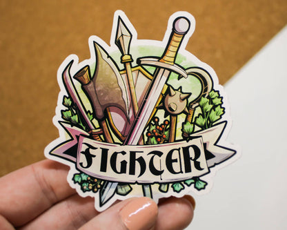 Fighter Class Sticker