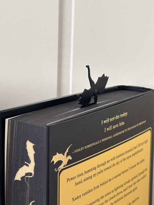 Dragon with Flame Bookmark