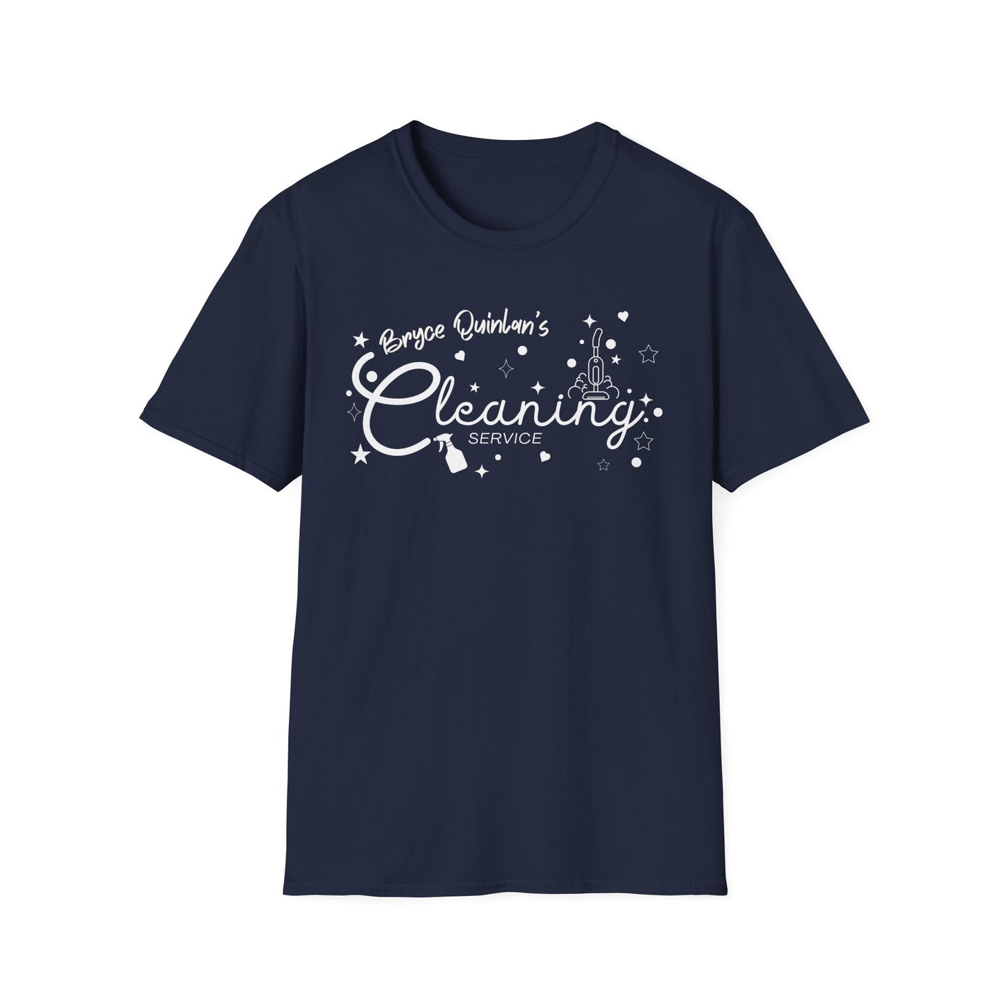 Bryce's cleaning service Unisex T-Shirt, Cool Graphic Tee, Festival Wear, Unique Gift, Casual Comfort