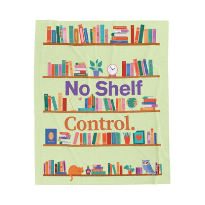 No Shelf Control Velveteen Plush Blanket