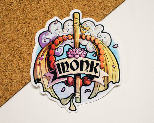 Monk Class Sticker