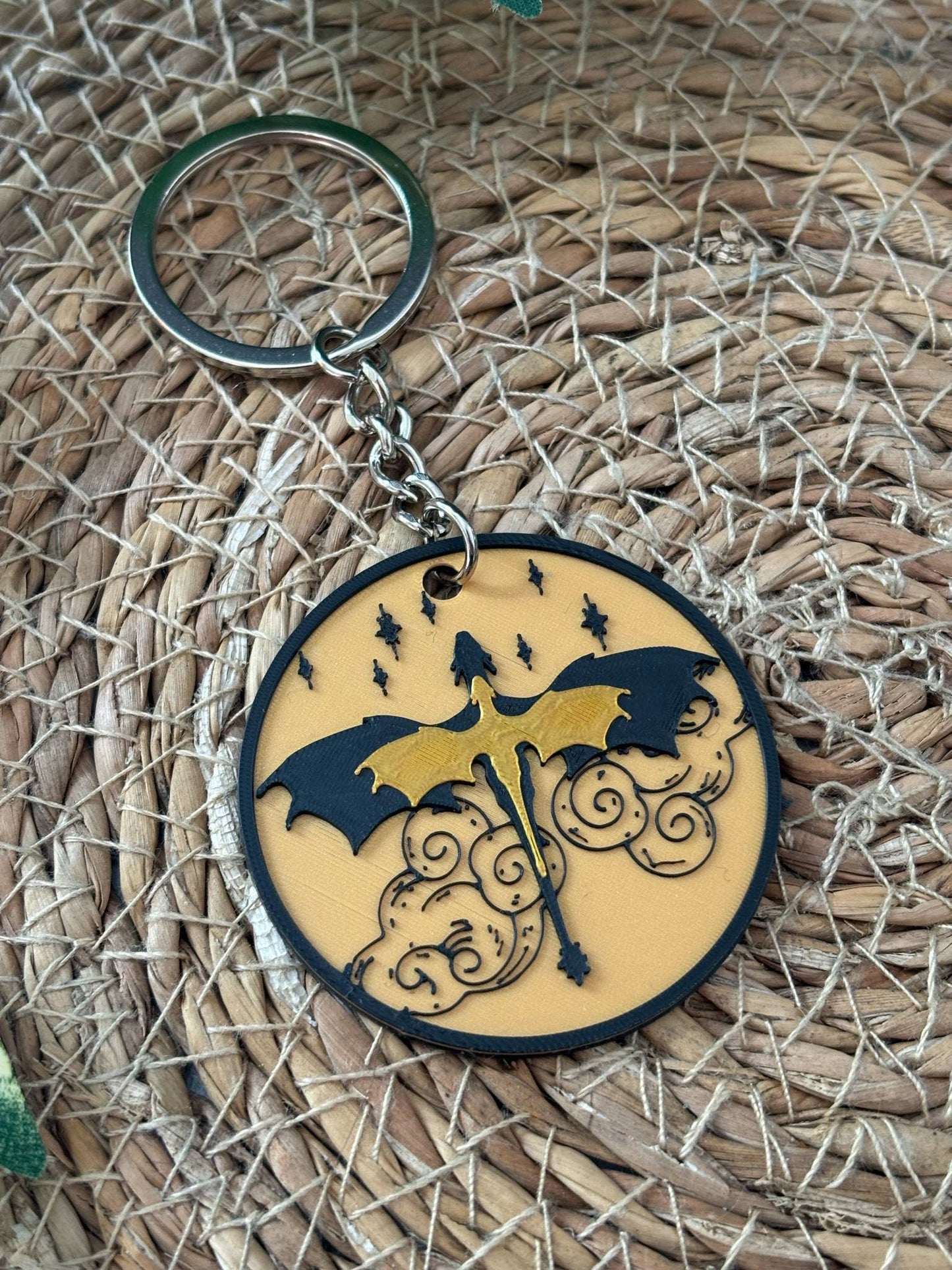 Fourth Wing Keychain