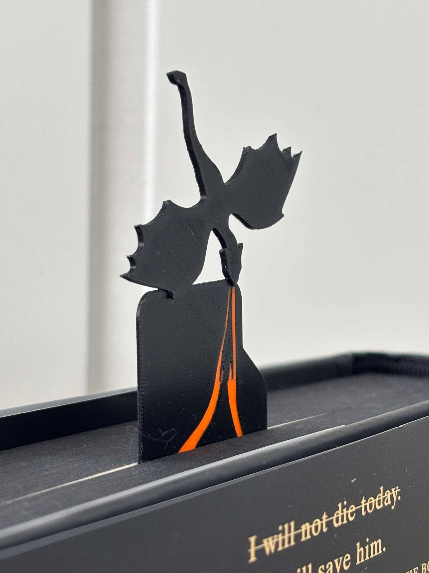 Dragon with Flame Bookmark