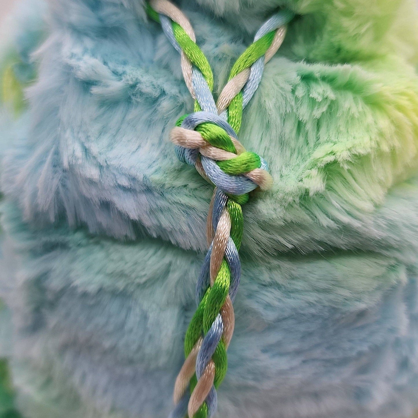 Hypnotic Pattern Minky Dice Bag