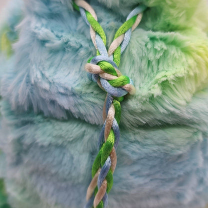 Hypnotic Pattern Minky Dice Bag