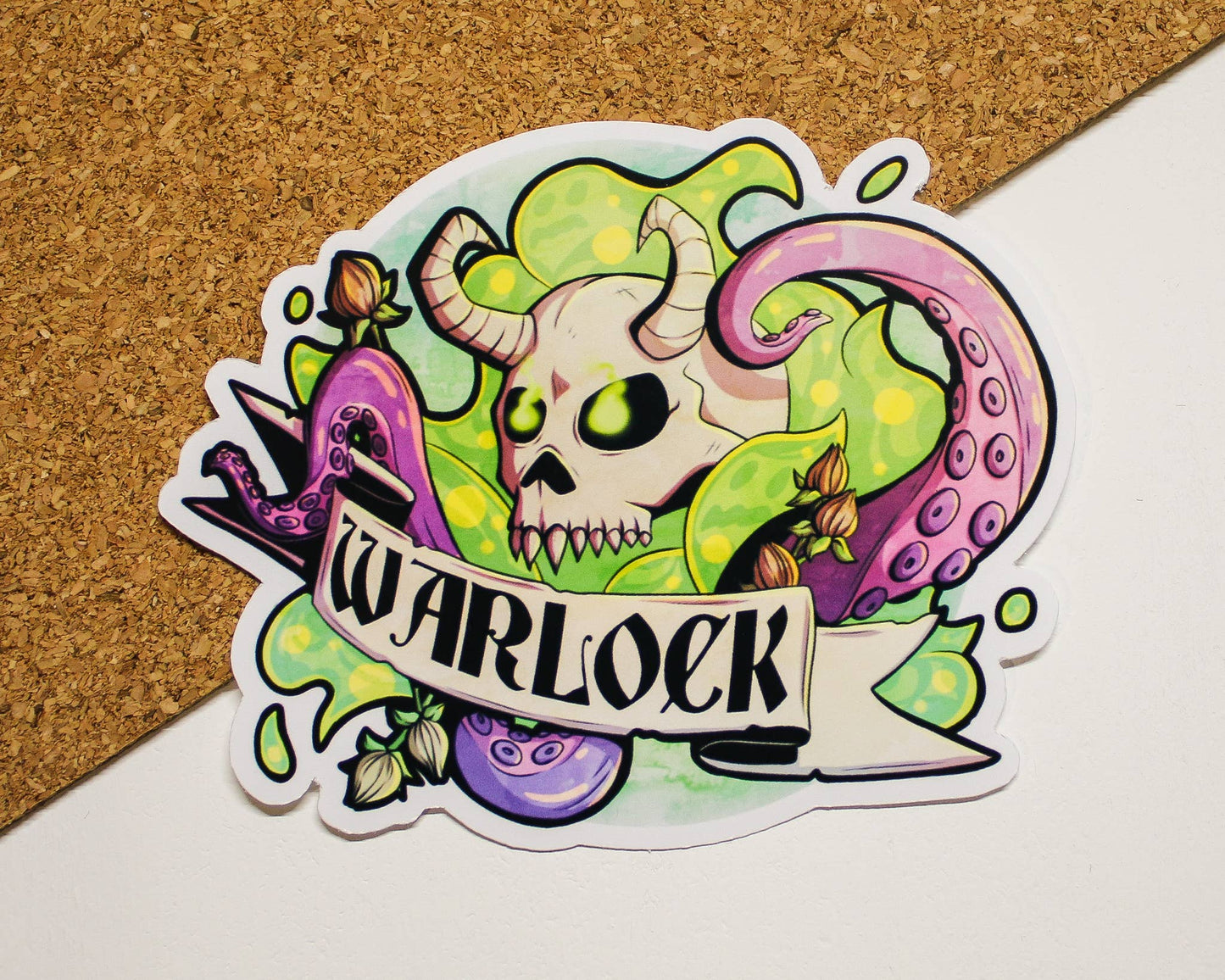 Warlock Class Sticker