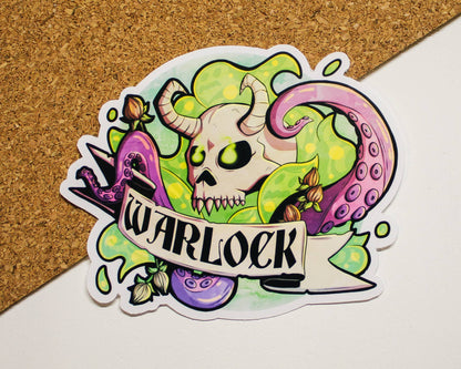 Warlock Class Sticker