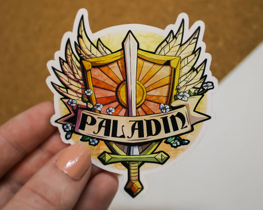 Paladin Class Sticker