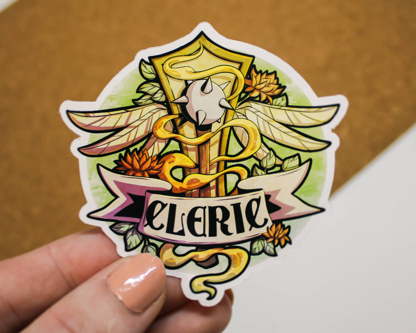 Cleric Class Sticker