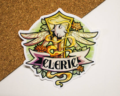 Cleric Class Sticker