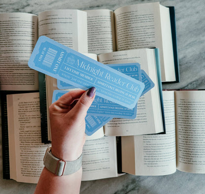 Midnight Reader Club Bookmark
