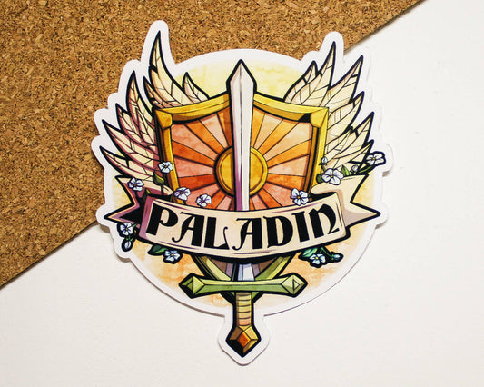 Paladin Class Sticker