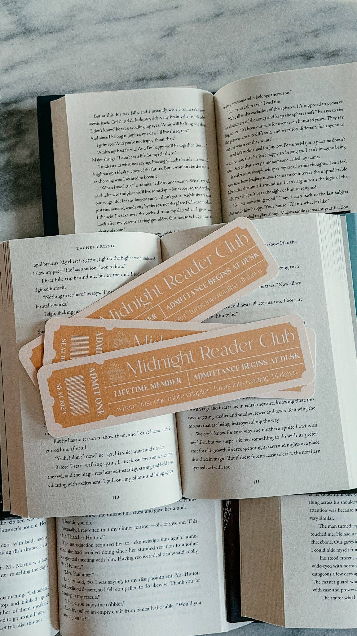 Midnight Reader Club Bookmark
