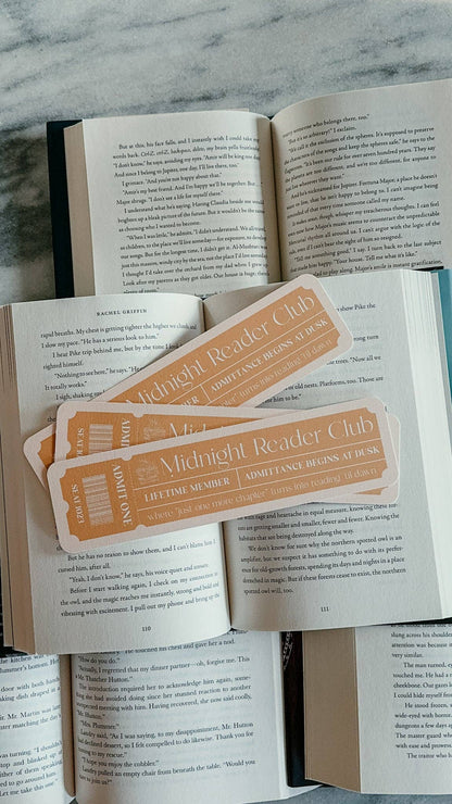 Midnight Reader Club Bookmark