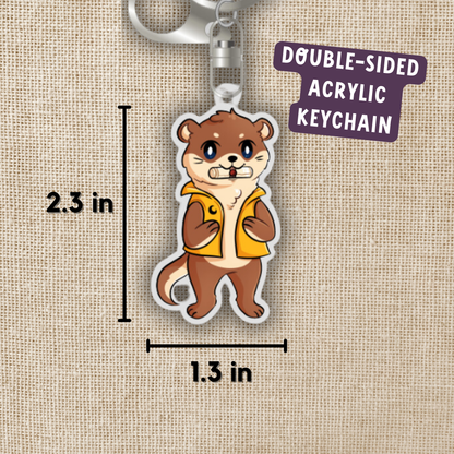 Crescent City Otter Keychain | Sarah J. Maas