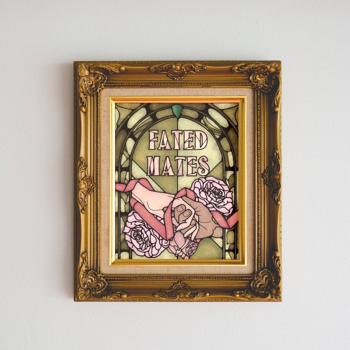 Book Tropes Fated Mates  - Bookish Wall Art Giclee Print
