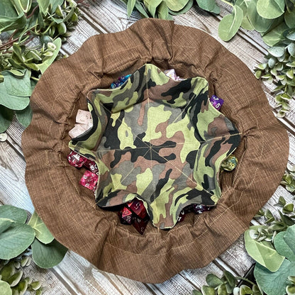 Camo Section Dice Bag
