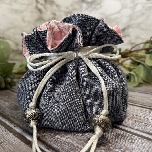 Sewing Sectioned Accessory Bag Pouch