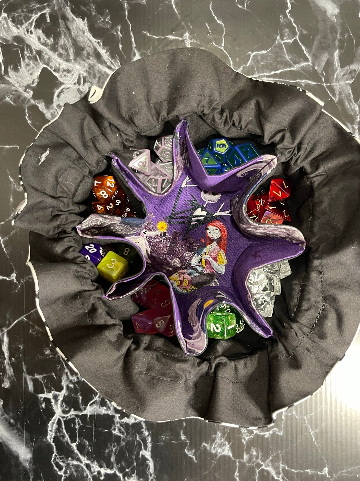 Nightmare Before Christmas Section Dice Bag