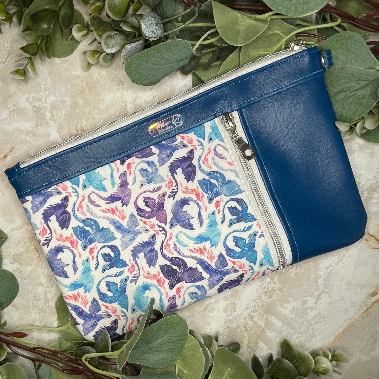 Dragon Clutch Wallet with card pockets